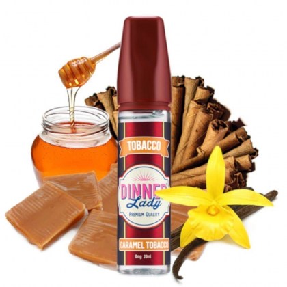  Dinner Lady-Caramel Tobacco 20/60ml Flavor Shot 