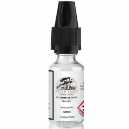  Steam Train 10ml Nic Shot (50PG/50VG-18mg-5 Pack)