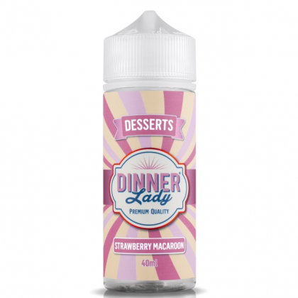 Dinner Lady-Strawberry Macaroon 40/120ml Flavor Shot